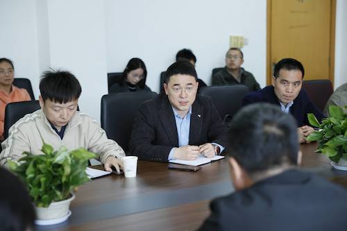 工学院与万马科技开展校企合作项目对接会1(1)